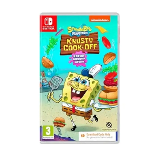 SpongeBob: Krusty Cook-off (Code in a Box) - Nintendo Switch