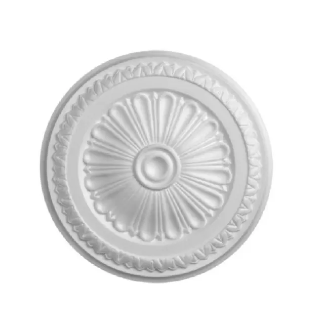 Deco Ροζέτα Οροφής Φωτιστικού πολυστερίνης 320mm Λευκή / Donatella 3