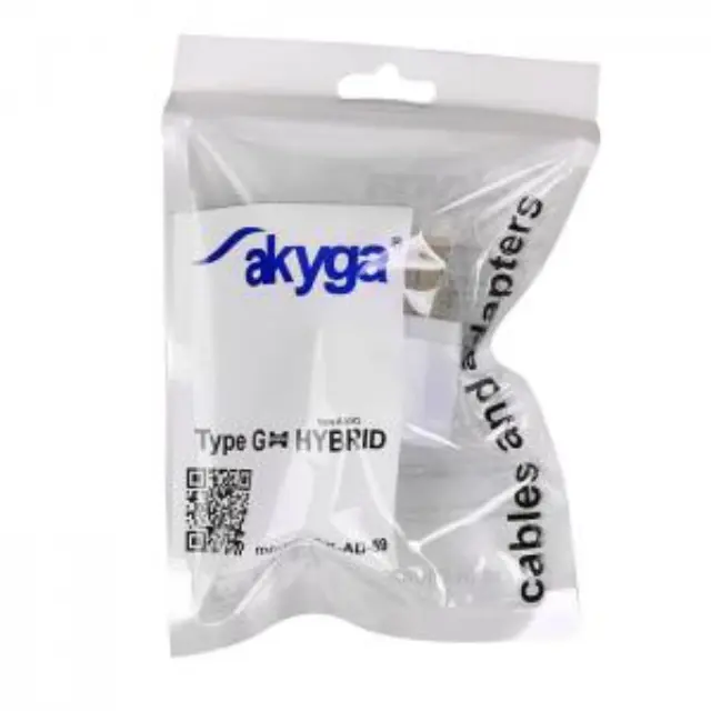 Universal αντάπτορας τροφοδοσίας Euro 2-pin σε 3 pin (αγγλικό). 3