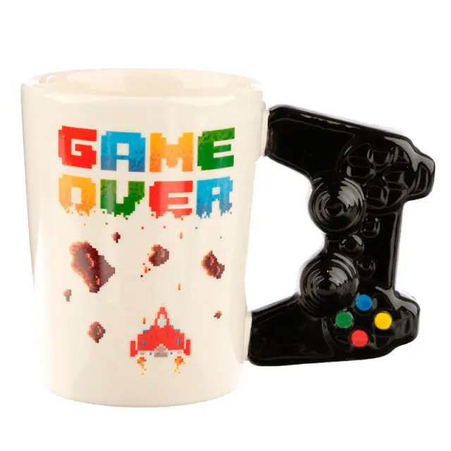 Κούπα κεραμική GAME OVER - Video Game - Mug with 3D Handle 400ml MUG318 2
