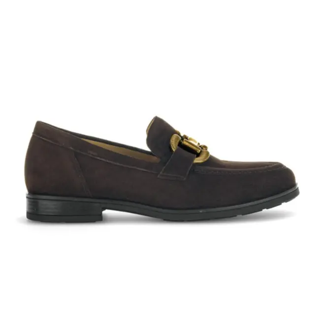 Gabor Μοκασίνια-Loafers Γυναικείο δέρμα Nubuck Καφέ GAB/52422 41-CHOCOLATE