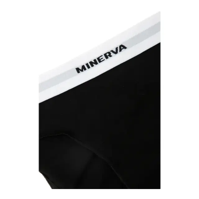 Minerva Εφηβικό Slip με Εξωτερικό Λάστιχο, Χρώμα Μαύρο 2