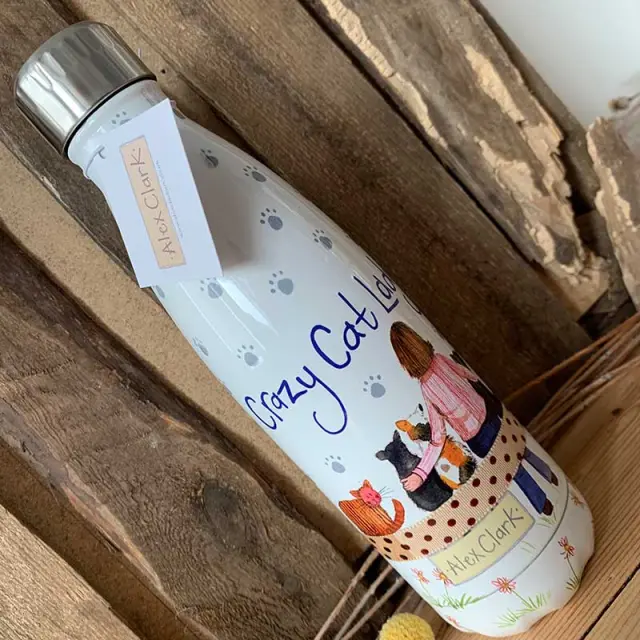 Alex Clark Μπουκάλι Θερμός 500ml: Crazy Cat Lady 3