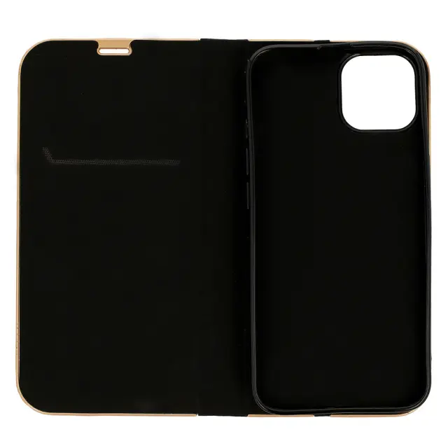 Θήκη Book with frame for Iphone 13 Mini black 2