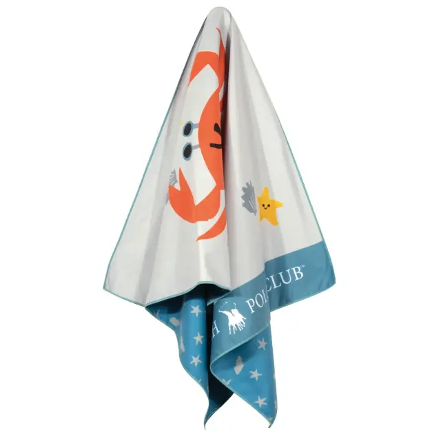 Πετσέτα Θαλάσσης 70x140 280gsm Greenwich Polo Club 4080 Grey-Blue 100% Microfiber 2