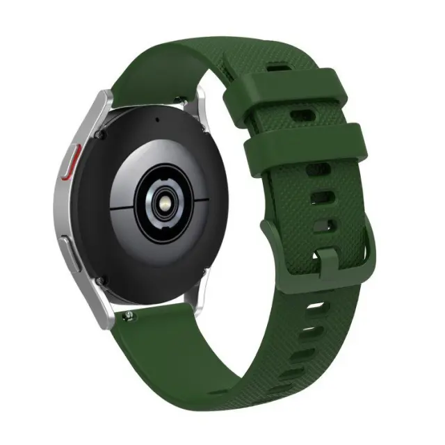 Pockmarked Tonal Buckle Λουράκι Σιλικόνης για Smartwatch 20mm- Army Green OEM
