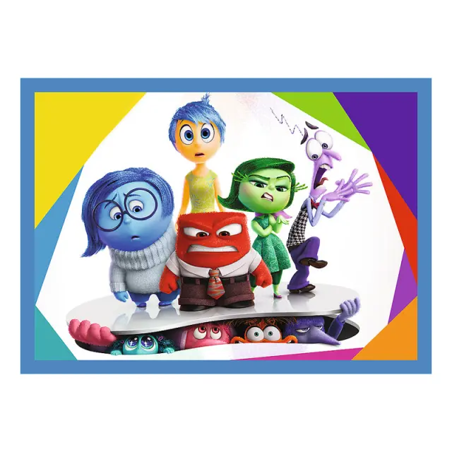 Παζλ Trefl 4 σε 1 Disney Inside Out 2 2