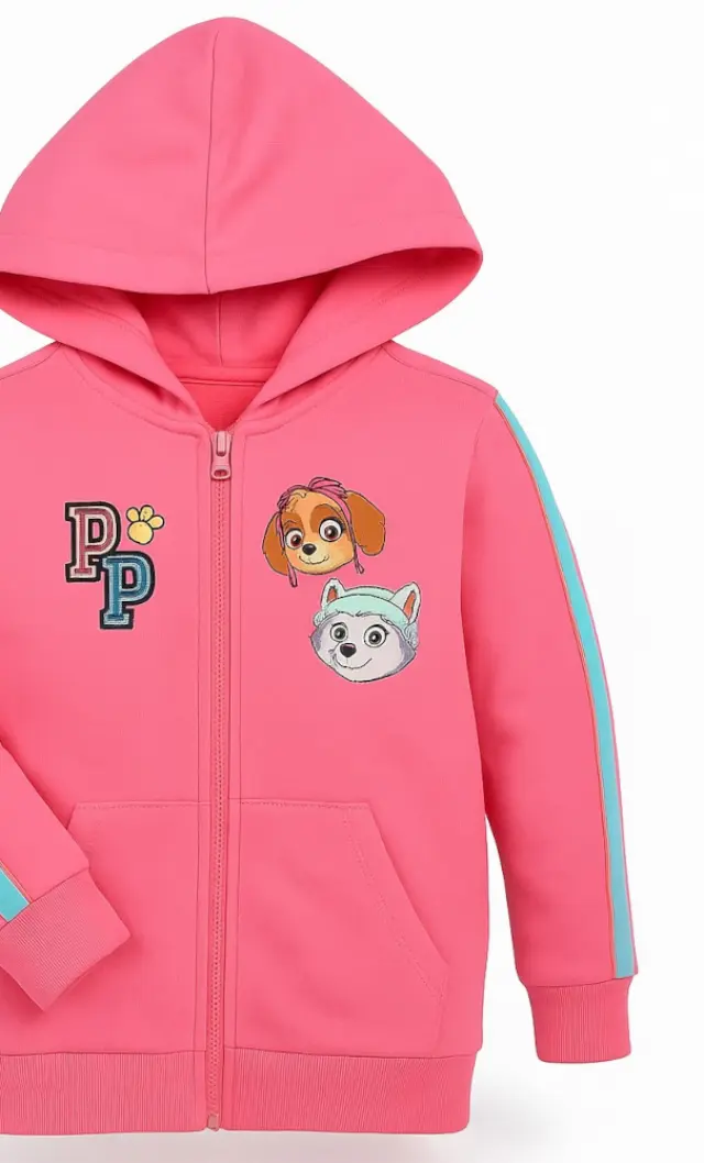 Ζακέτα Φούτερ με Κουκούλα Paw Patrol Pink 8020201 - 6-7 Y (122cm) 3