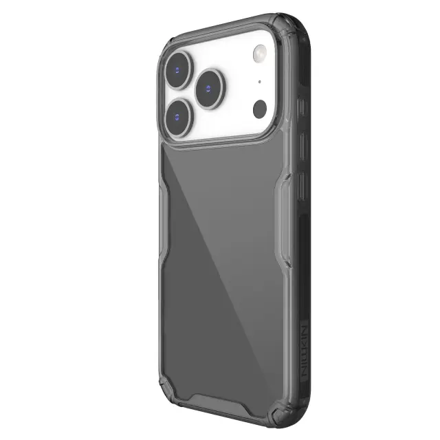 Nillkin Nature TPU PRO Cover for Apple iPhone 18 Pro/17 Pro Transparent Black 2