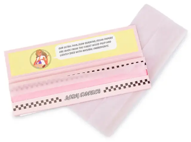 Lady Hornet Χαρτάκια Pink - King Size Slim 50φ. 2