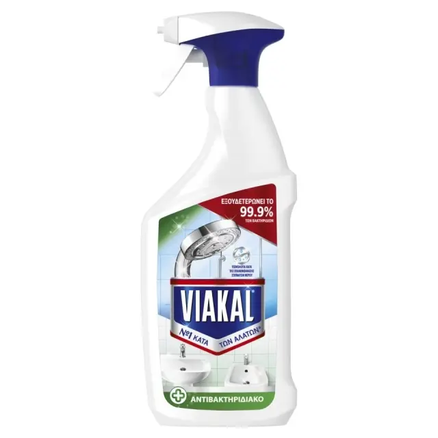 Viakal Spray Αντιβακτηριδιακό Για τα Άλατα 750ml