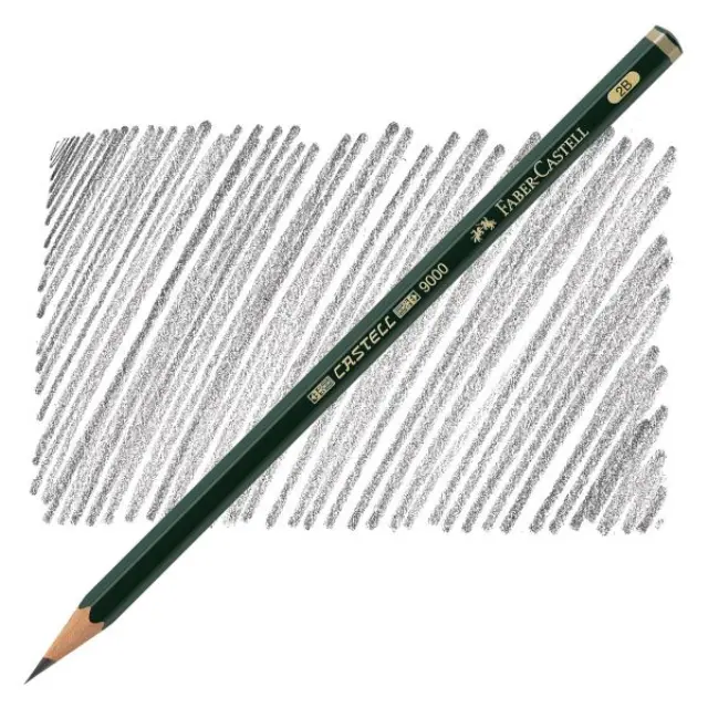 Μολύβι Σχεδίου Faber Castell 9000 2B 119002