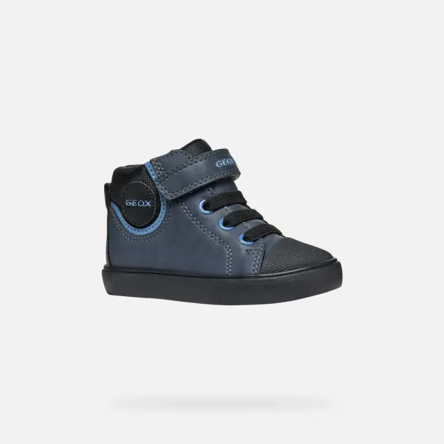 Βρεφικά Παπούτσια Geox B Gisli για Αγόρια Navy Blue/Black (Μεγέθη 22-27) ΓΚΡΙ - 22 3