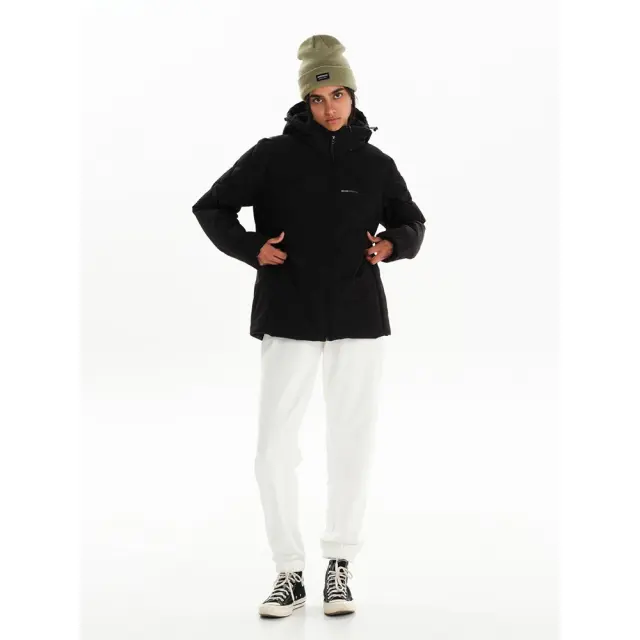 Emerson Hooded Puffer Jacket (242.EW10.39-Black) - Μαύρο 3