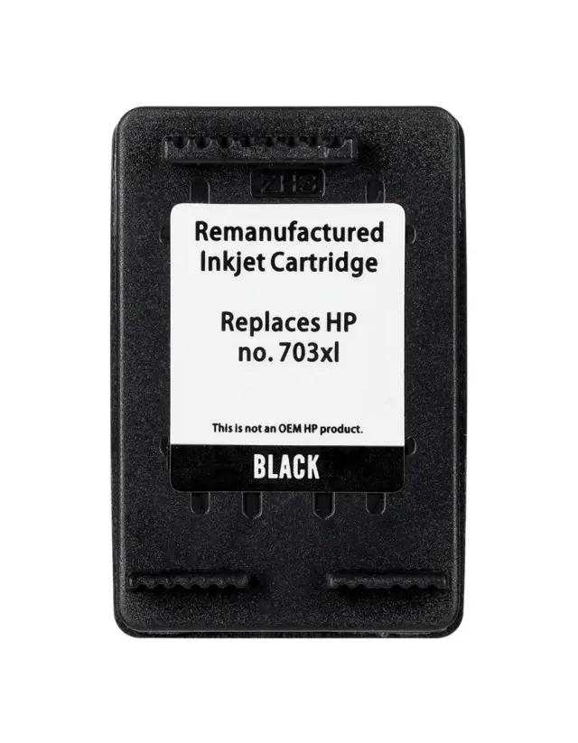 Superbulk printer ink HP B-H703BK (replacement HP 703 CD887) standard black