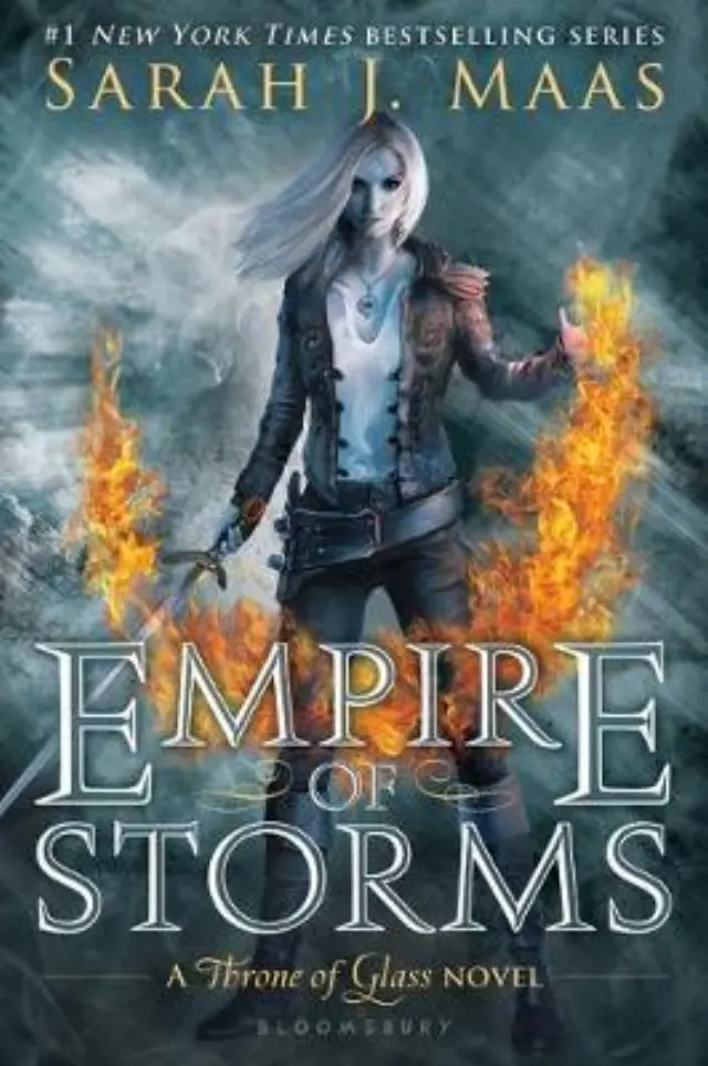 THE THRONE OF GLASS EMPIRE OF STORMS PB