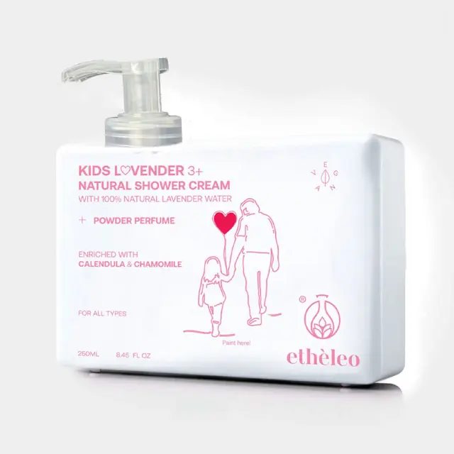 Etheleo Kids Lovender 3+ Natural Shower Cream 250ml