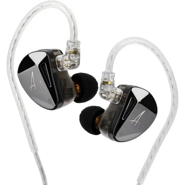 KZ AS10 Pro 10 Drivers Ακουστικά In-Ear Μαύρα