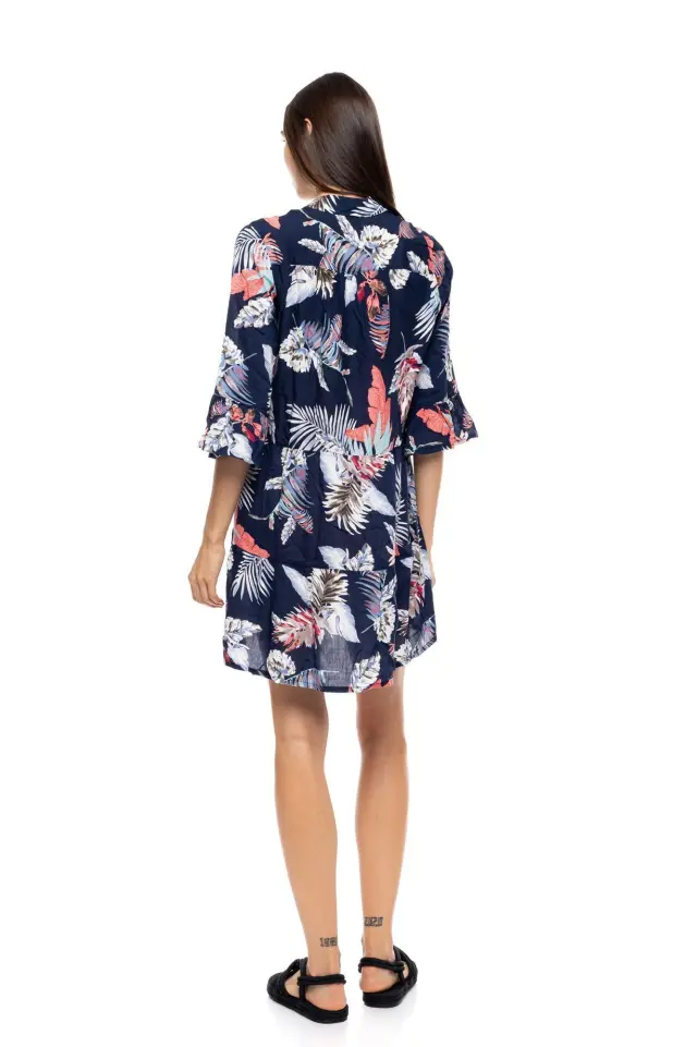 Beachwear Tropical B425 Type Pink Label 3