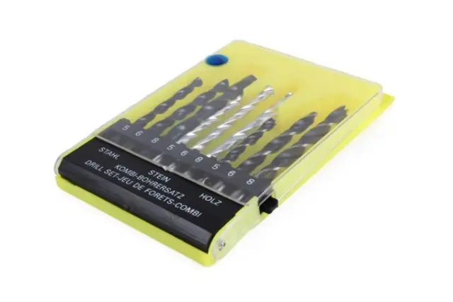 Drill set 9 pieces combination best buy cassette