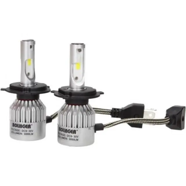 Rolinger T6 HB3 LED Φώτα αυτοκινήτου 30W 3000L 2ΤΜΧ 6000K