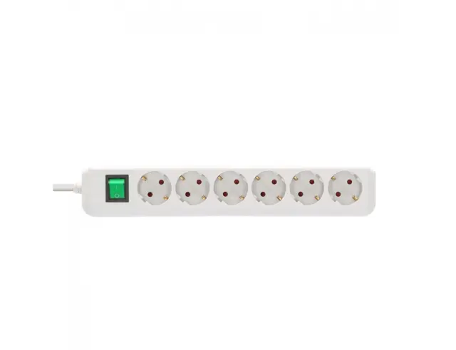Πολύπριζο Brennenstuhl 1159520423 - 6x Schuko - Με Διακόπτη On/Off - Καλώδιο 3m - White1159520423 2