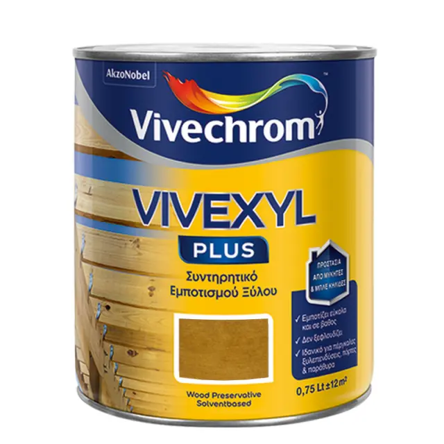 Βερνίκι Ξύλου VIVECHROM VIVEXYL PLUS 502 OAK 750ml
