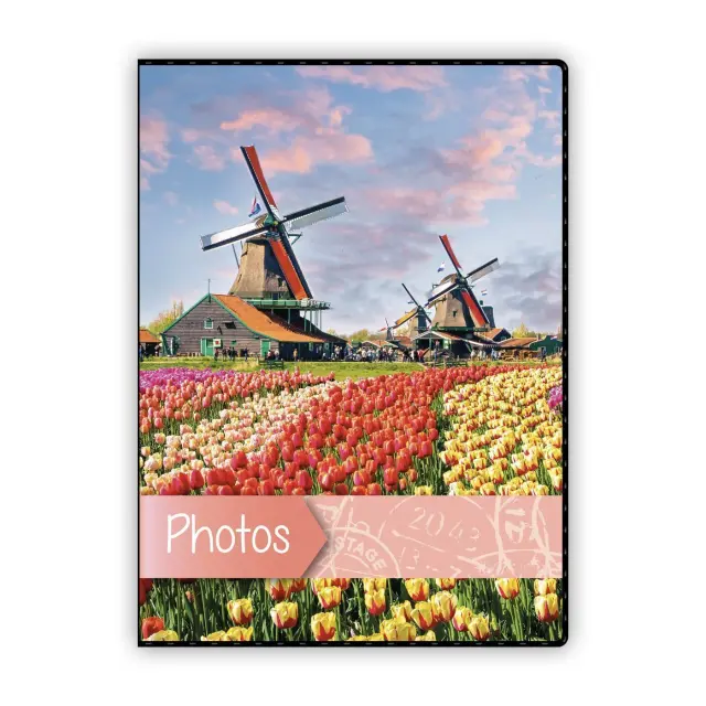Άλμπουμ pocket viaggio -Holland με θήκες για 64 φωτογραφίες 10X15 (02) 10Χ15 ( MV4674)