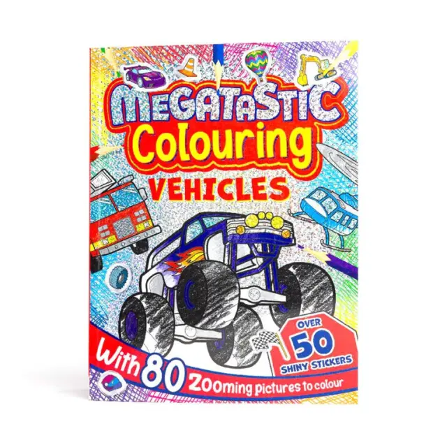 Crystal Creations® Megatastic Colouring Vehicles