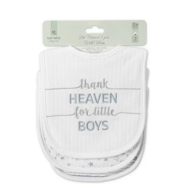 Lorelli Υφασμάτινη Σαλιάρα Με Velcro 3Τ. Natural Boy 10260290002 2