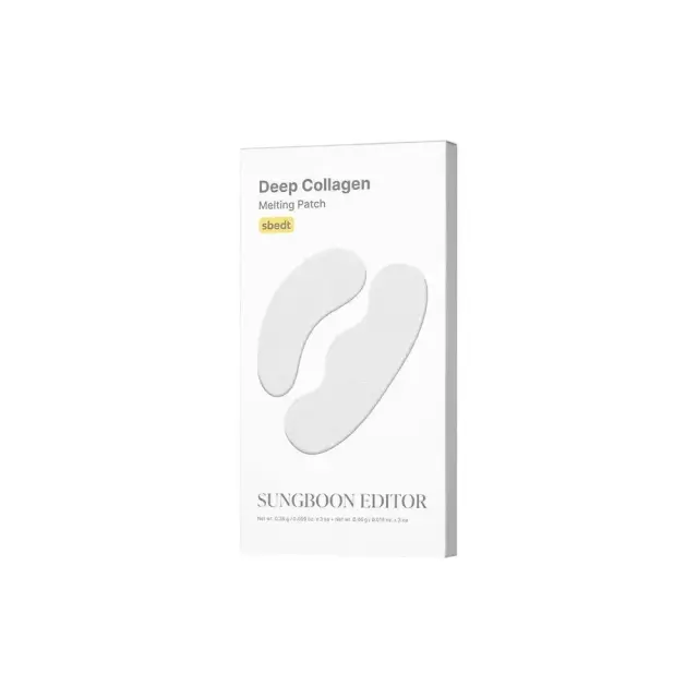 Sungboon Editor Deep Collagen Melting Patch Επιθέματα Προσώπου με Κολλαγόνο, 3 Ζεύγη