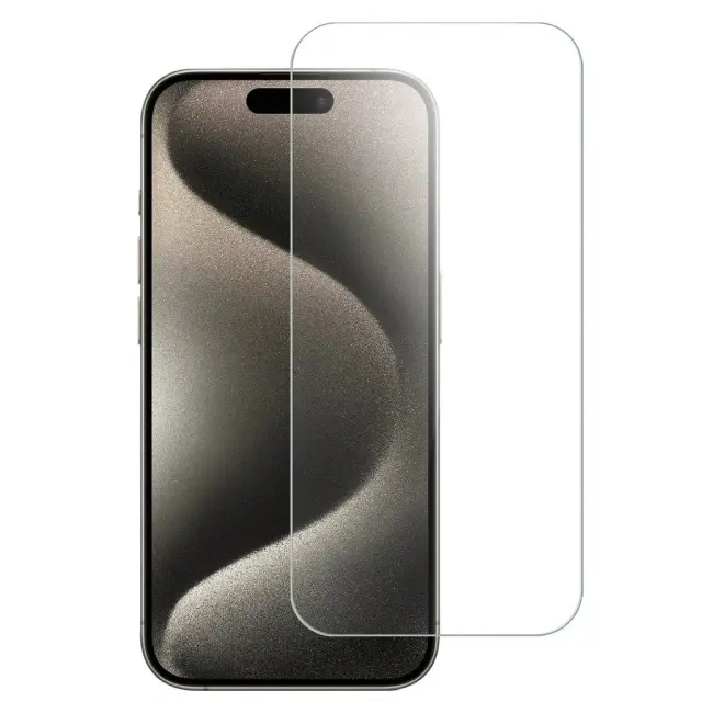 Full Cover Tempered Glass για iPhone 15 Pro Max-Clear OEM