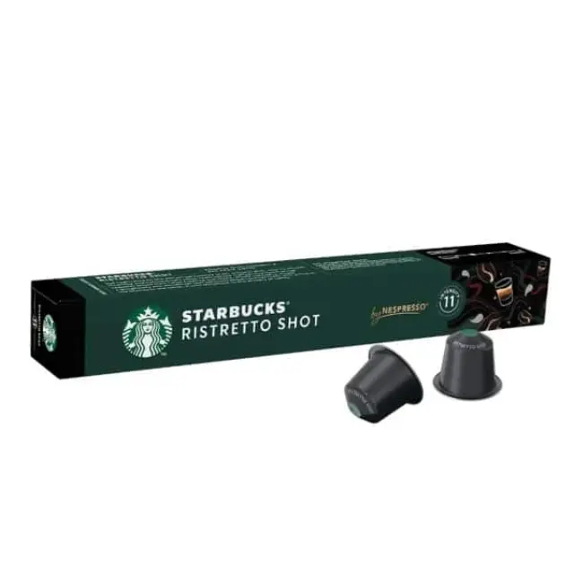 Starbucks Ristretto Shot Aluminum 10 τμχ | Nespresso