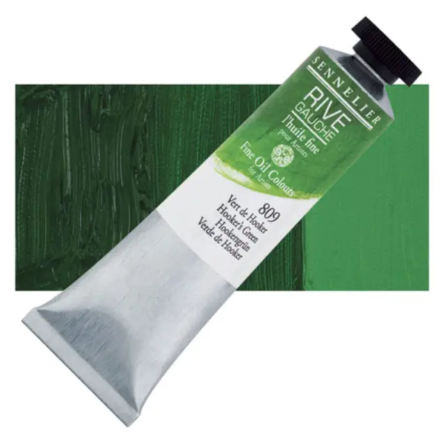 Sennelier Λάδι Rive Gauche 809 Hooker's Green - 40ml