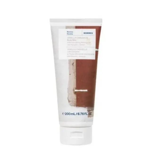 Korres Body Milk Vanilla Cinamon Γαλάκτωμα Σώματος Βανίλια Κανέλα 200ml
