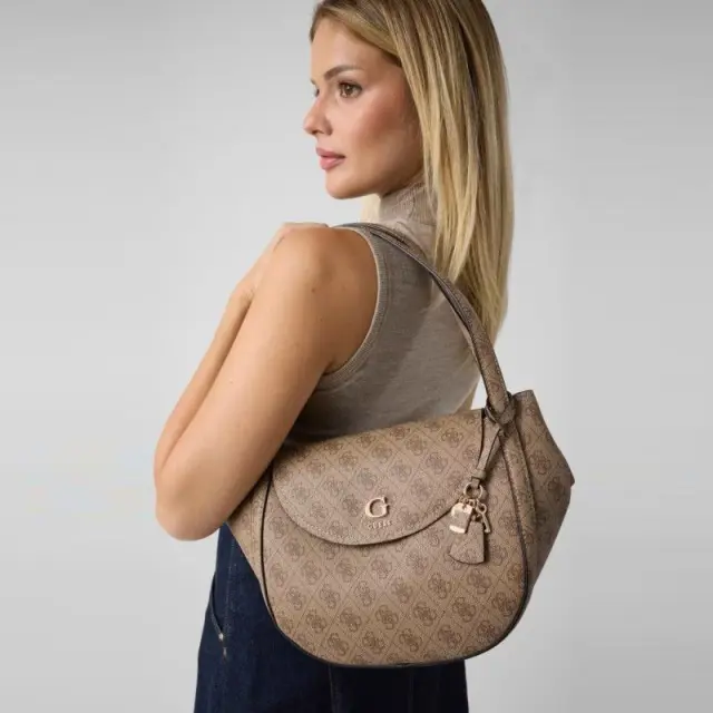 Τσάντα Ώμου Coleen Logo Guess 2