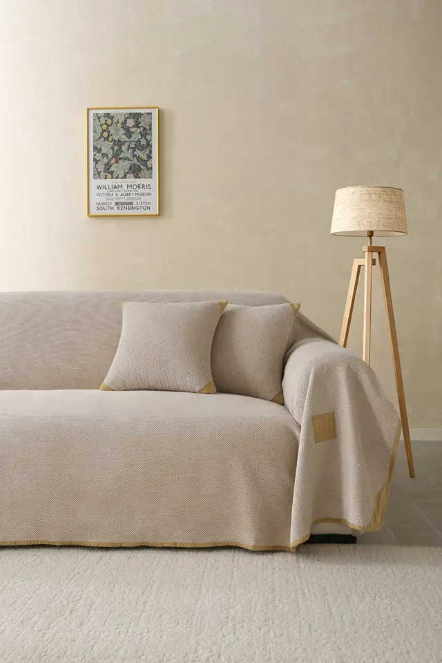 Beauty Home Ριχτάρι Μονοθέσιο Chic Art 8116 180x170 Μπεζ 3