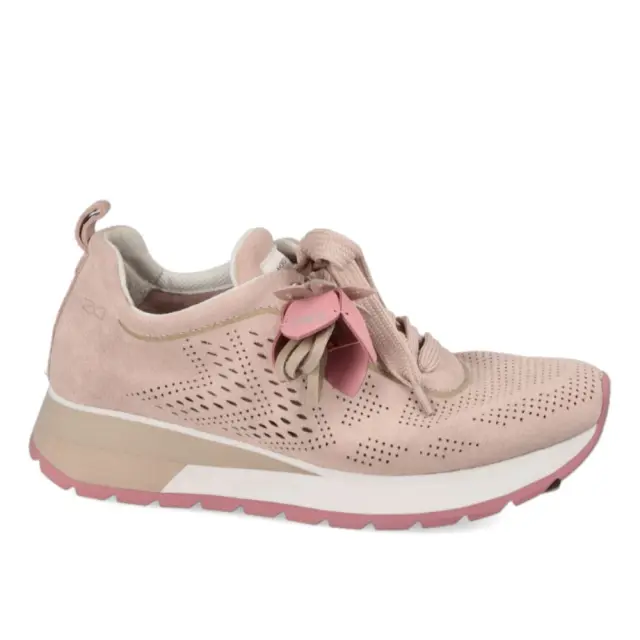Donna Serena Sneakers Γυναικείο δέρμα/ύφασμα Μπεζ DSE/516008 NUDE - 37
