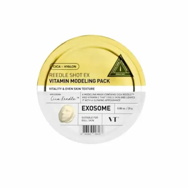 VT Cosmetics Reedle Shot Ex Vitamin Modeling Pack Μάσκα Προσώπου για Λάμψη, 25gr
