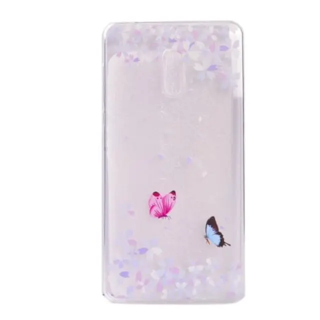 OEM Κάλυμμα Πλάτης TPU για Nokia 6 Butterflies & Flowers