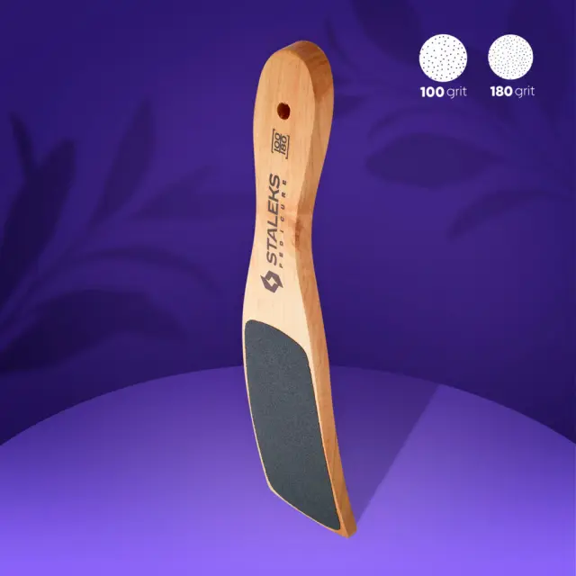 STALEKS Ξύλινη Ράσπα Beauty & Care 100/180 Grit