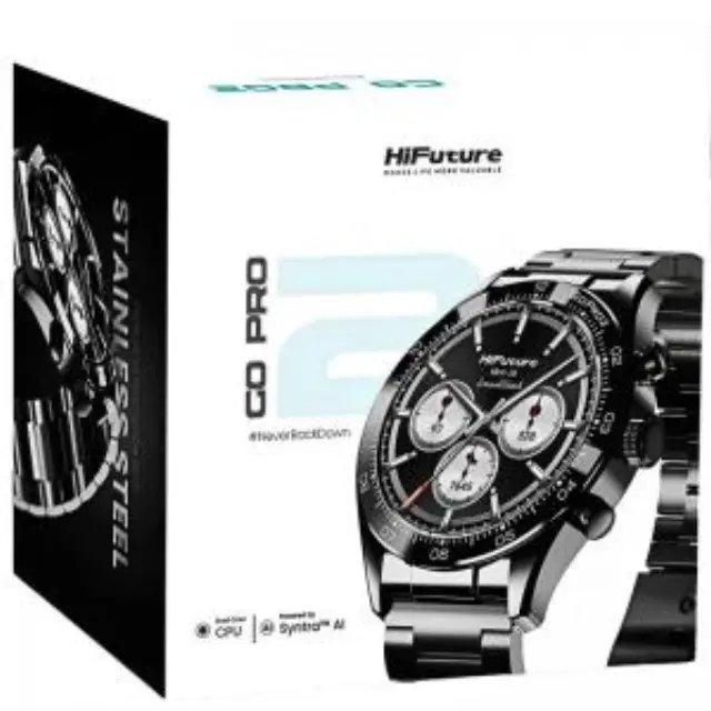 Smartwatch HiFuture Go Pro 2 1.32" Μαύρο N70954 3