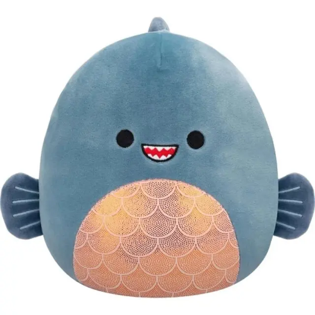 Squishmallows Λούτρινα 19Cm Kurtz Το Γκρι Πιράνχας