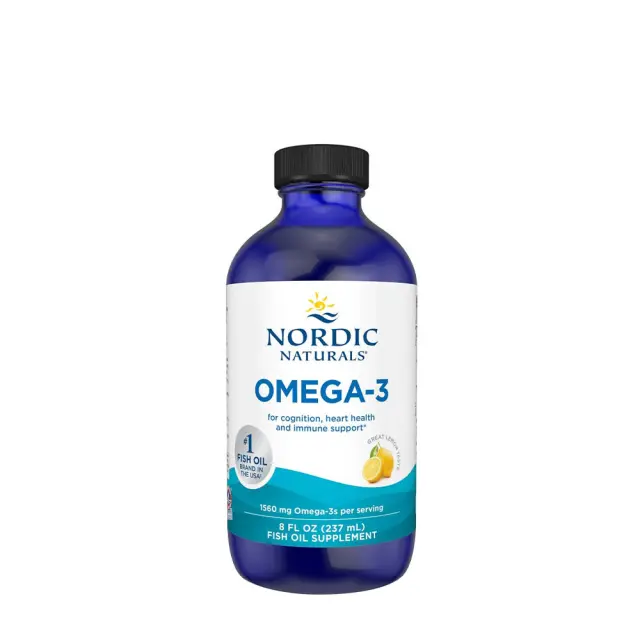Nordic Naturals Omega-3 lemon, 237-ml