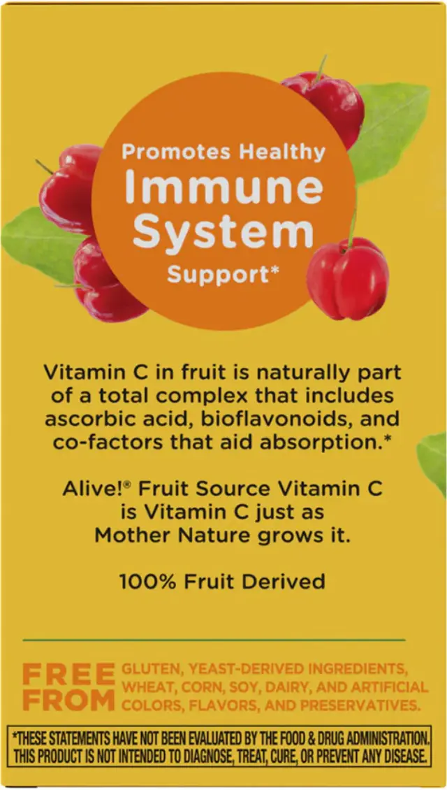 Nature's Way Alive!® Fruit Source Vitamin C 3