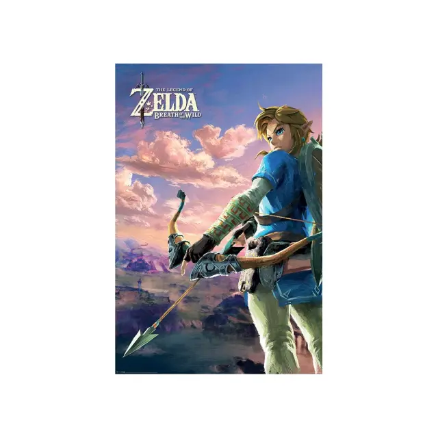 Αφίσα THE LEGEND OF ZELDA BREATH OF THE WILD HYRULE SCENE Poster 61x91cm PP34041