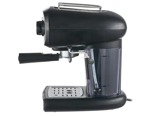 Καφετιέρα Espresso Heinner HEM-1100BKX με ισχύ 850W, χωρητικότητα δοχείου νερού 1,2L και πίεση 15 bar HEM-1100BKX
