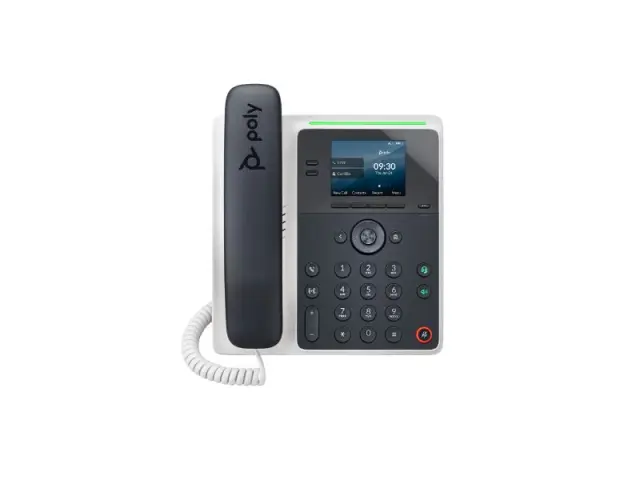 HP Poly Edge E100 IP Phone and PoE-enabled (82M86AA)