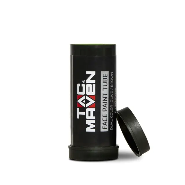 TAC MAVEN Tube Face Paint Olive/Brown-Κρέμα Βαφής σε Στικ 2 Χρωμάτων - 06-Χακί-Olive Green 2
