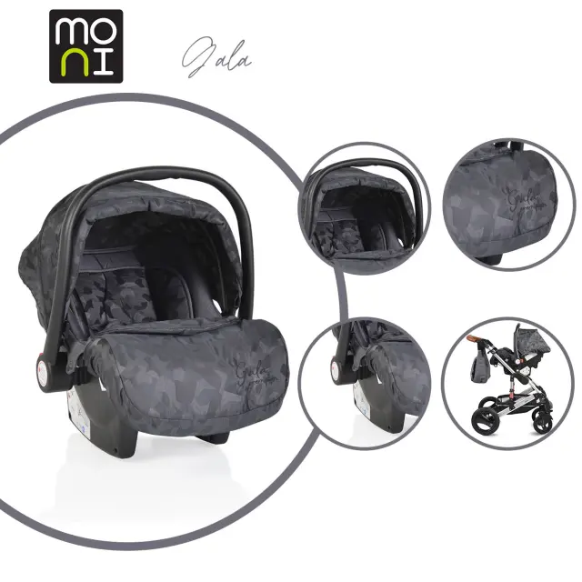 MONI - Car seat Gala Premium crystals - 3800146239770